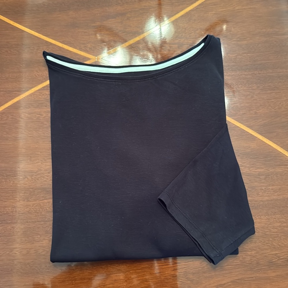 Talbots bateau neck Tee